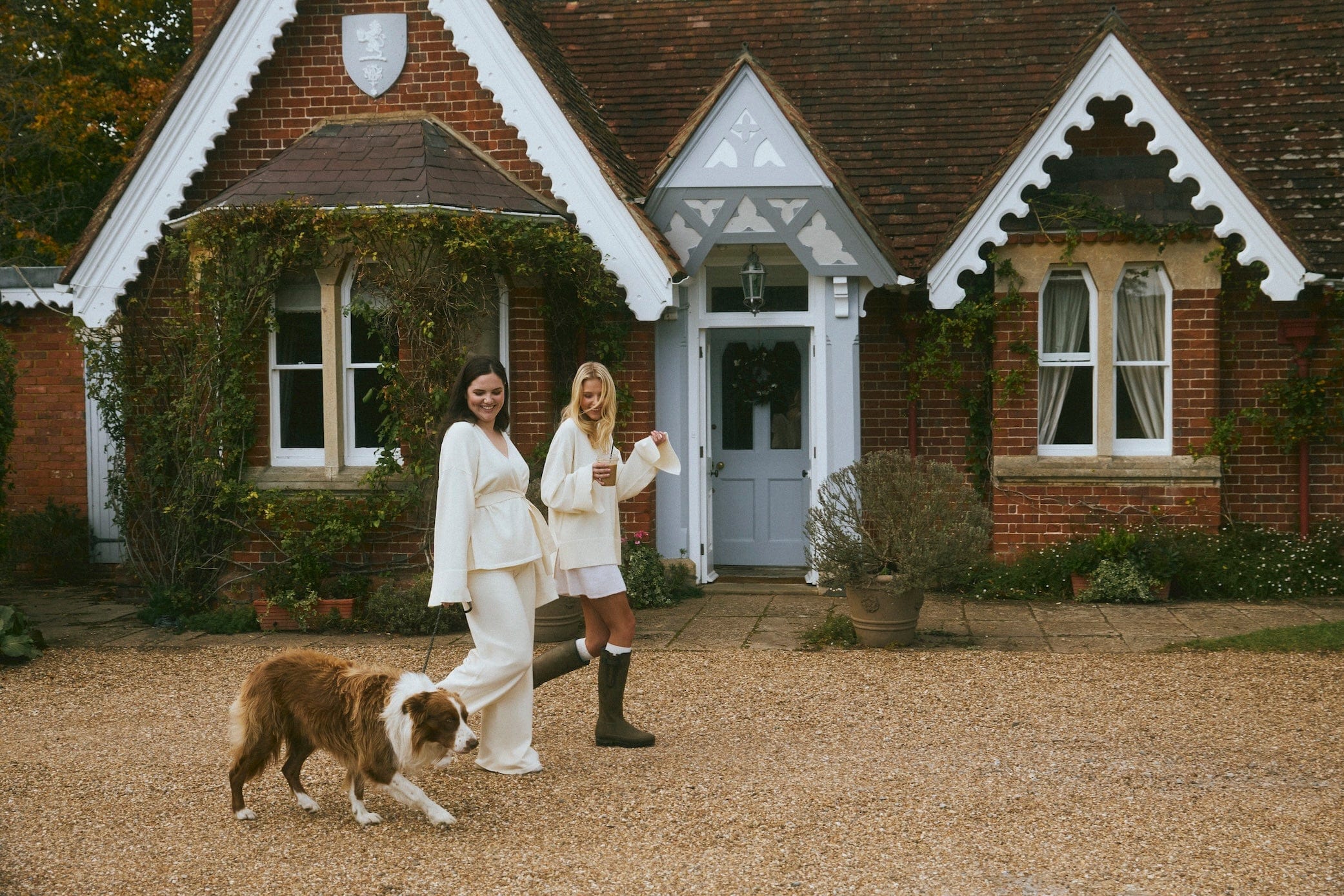 Ivorie Studio Amanda Knitted Lounge Cardigan - Off-white