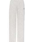 Ivorie Studio Bukse Studio Essential Wide Leg Sweatpant - Grey Melange