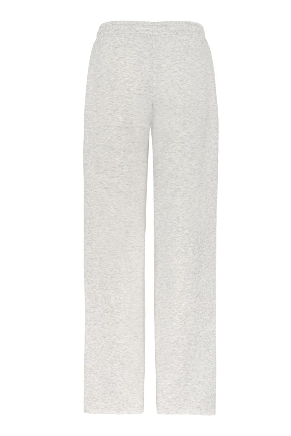 Ivorie Studio Bukse Studio Essential Wide Leg Sweatpant - Grey Melange