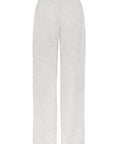 Ivorie Studio Bukse Studio Essential Wide Leg Sweatpant - Grey Melange