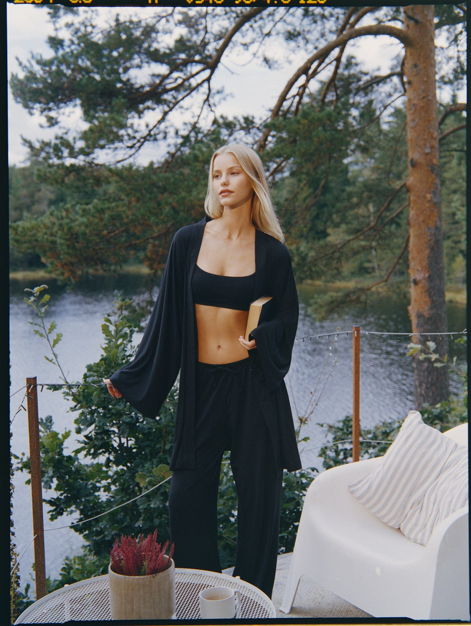 Ivorie Studio Cloud Lounge Bralette - Black