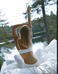 Ivorie Studio Cloud Lounge Bralette - White