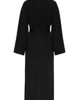Ivorie Studio Cloud Lounge Robe Long - Black