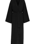 Ivorie Studio Cloud Lounge Robe Long - Black