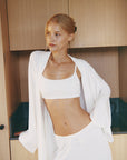 Ivorie Studio Cloud Lounge Robe Long - Offwhite