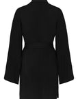 Ivorie Studio Cloud Lounge Robe Short - Black