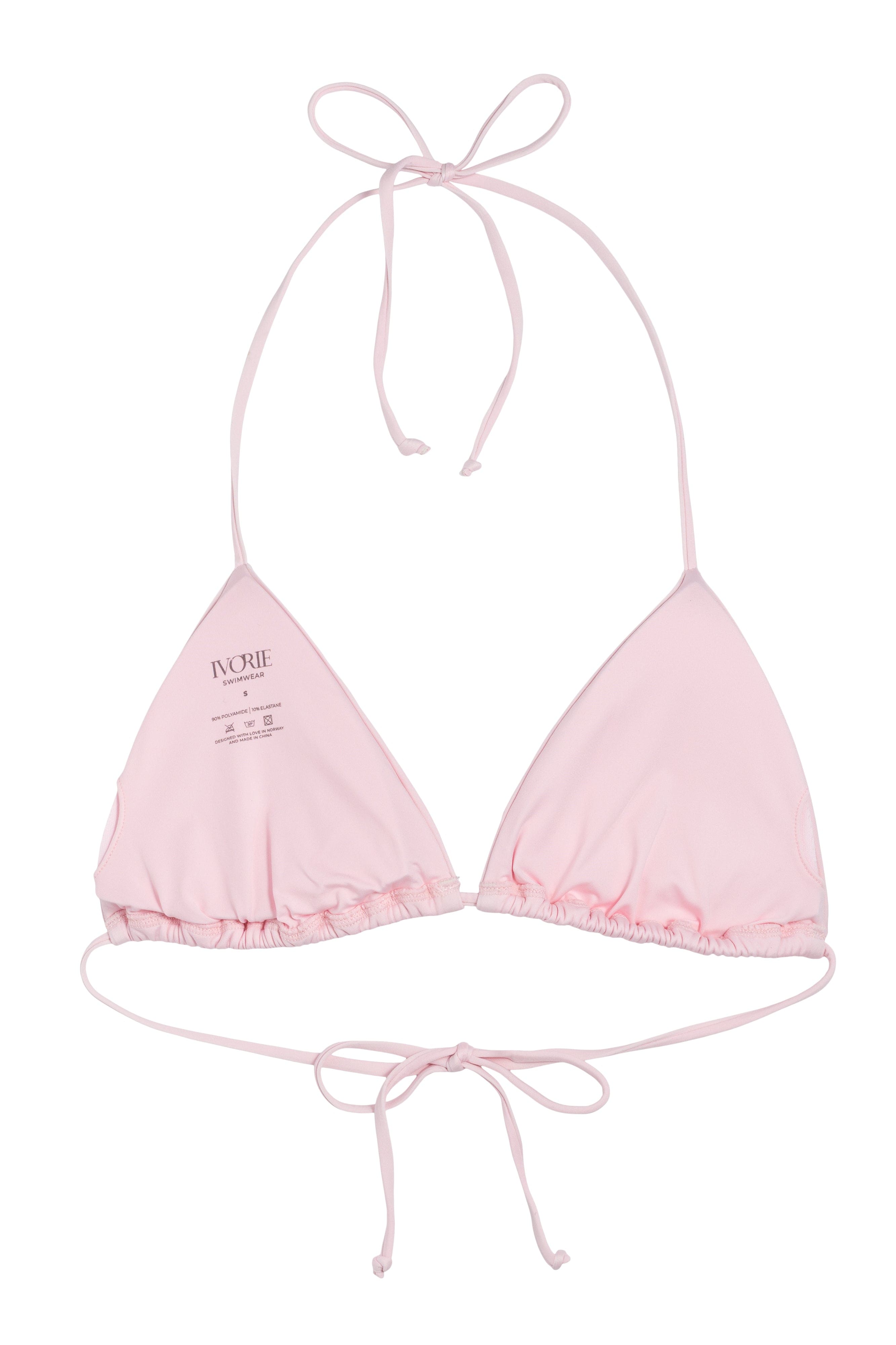 Ivorie Studio Dubai Bikini Top - Baby Pink