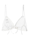Ivorie Studio Dubai Bikini Top - White Broderie Anglaise