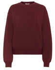 Ivorie Studio Genser Studio Essential Crewneck - Burgundy
