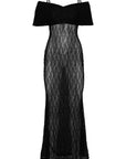 Ivorie Studio Gigi Lace Dress - Black