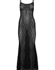 Ivorie Studio Gigi Lace Dress - Black