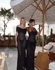 Ivorie Studio Gigi Lace Dress - Black