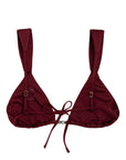 Ivorie Studio Mermaid Top - Burgundy