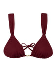 Ivorie Studio Mermaid Top - Burgundy