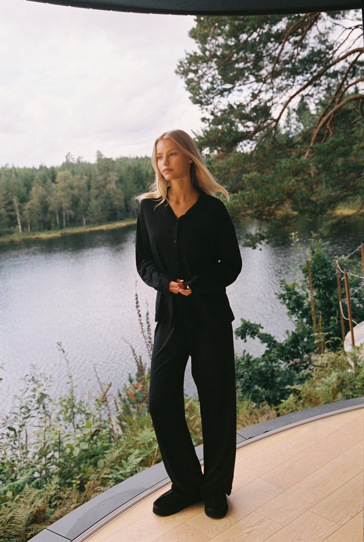 Ivorie Studio pyjamas Cloud Lounge Pj Pants - Black