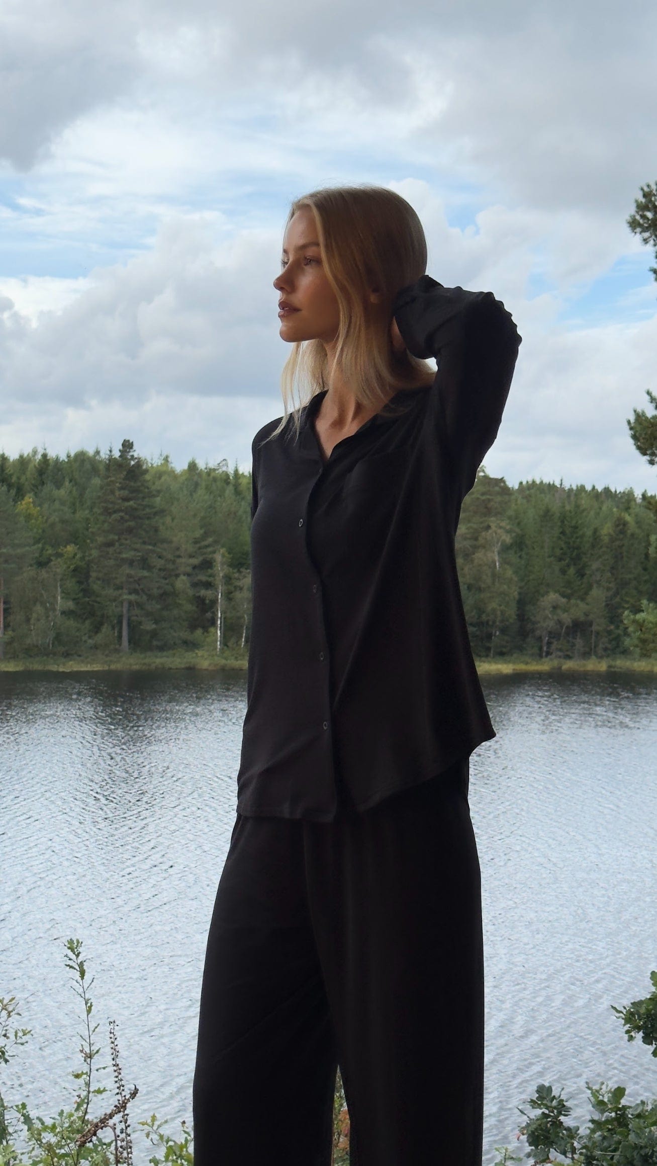 Ivorie Studio pyjamas Cloud Lounge PJ Pants - Black