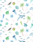 Ivorie Studio pyjamas Mamma Raad Night Gown - Maldives Print