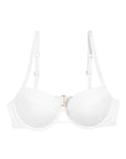 Ivorie Studio Resort Push-Up Bikini Top - White