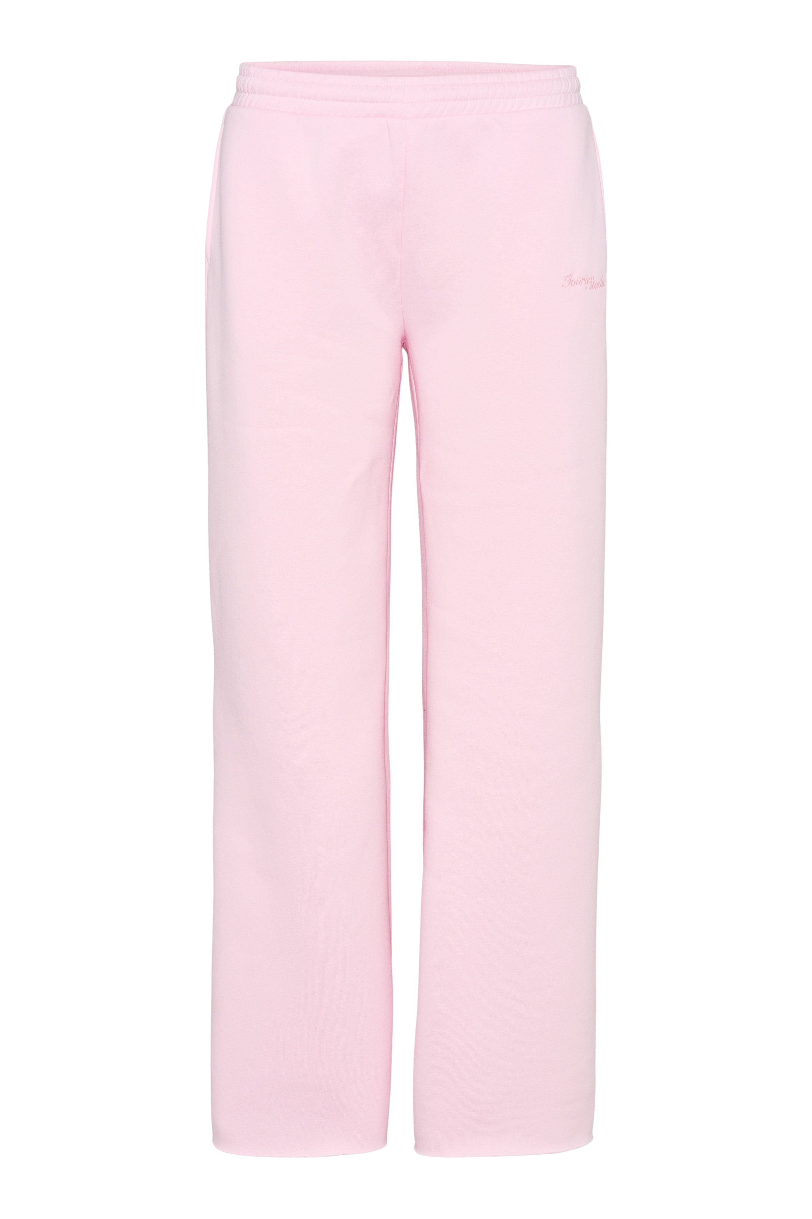 Ivorie Studio Studio Essential Wide Leg Sweatpant - Baby pink