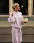 Ivorie Studio Sweater Studio Essentials Crewneck - Baby pink