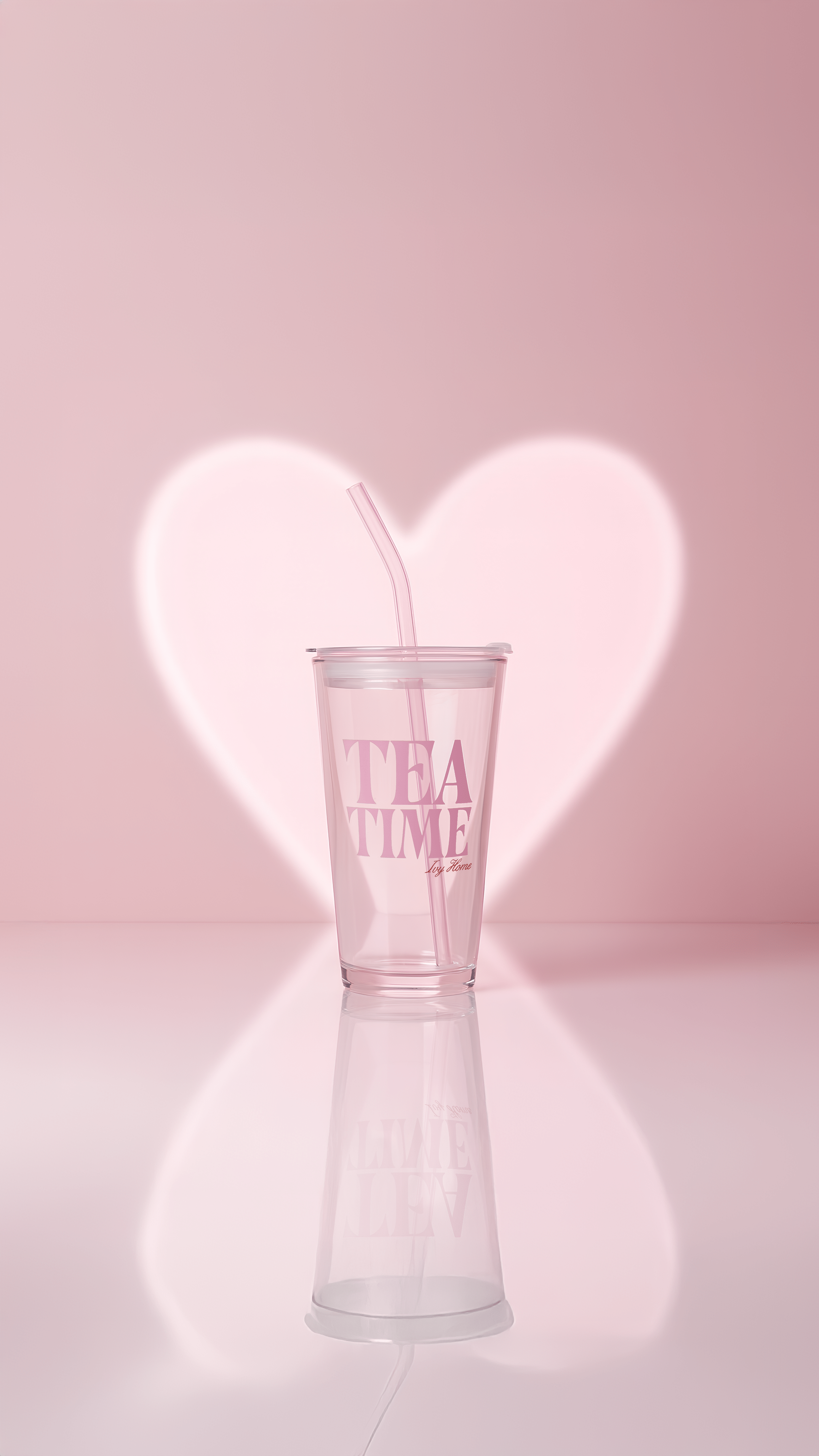 Tea Time Tumbler Glass