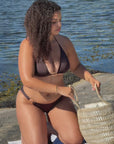 Maldives Bikini Bottom - Coconut Brown