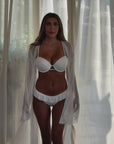 Resort Push-Up Bikini Top - White
