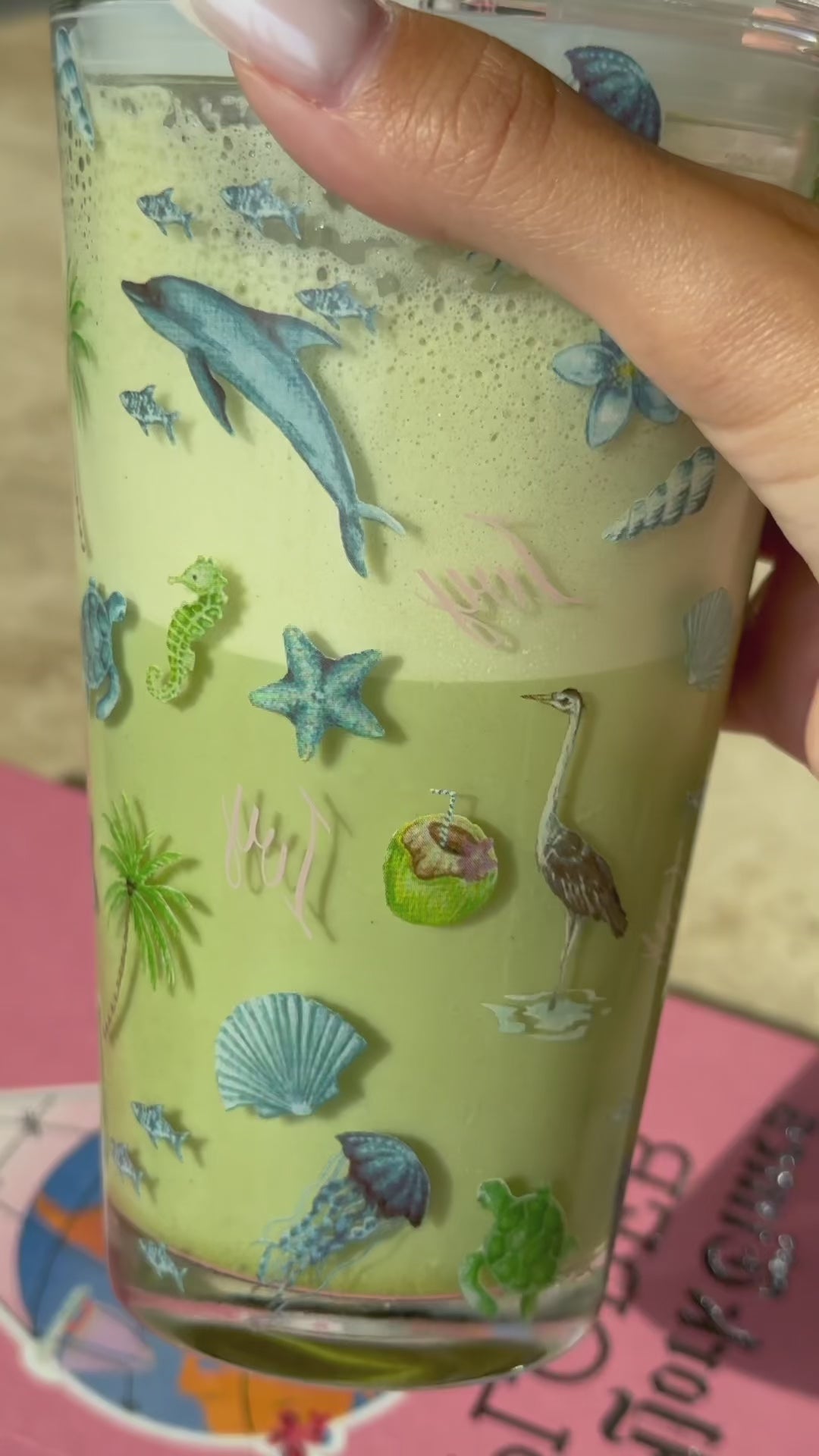 Maldives Tumbler Glass