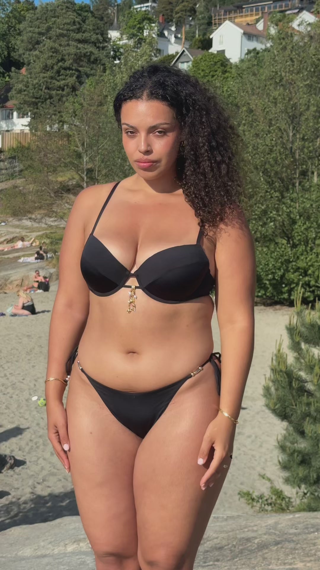 Dubai Bikini Bottom - Black