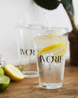 Ivorie Glass Tumbler