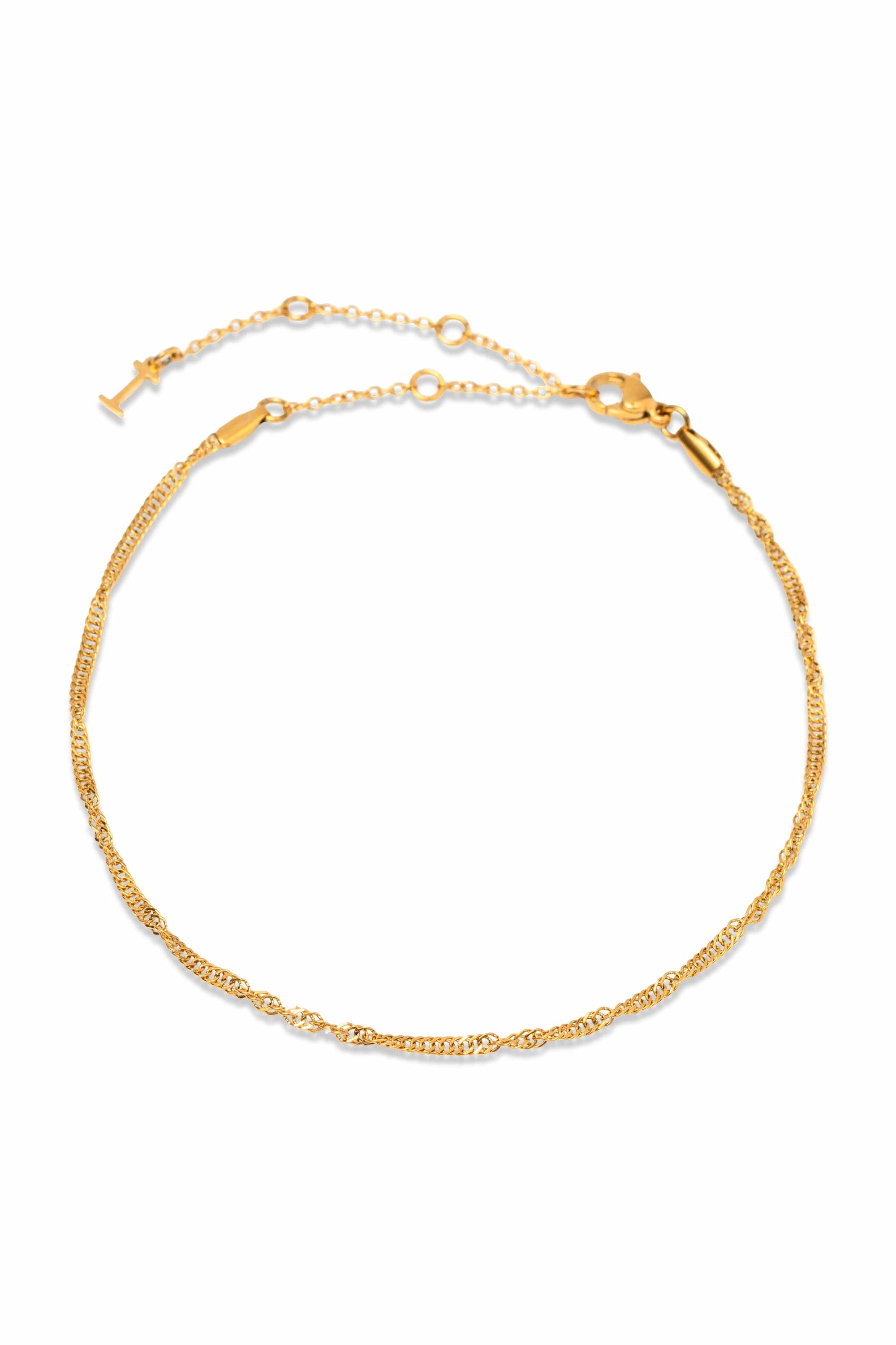 Ivorie Studio One Size / 18k real gold plated Anklet