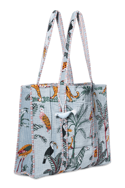 Ivorie Studio Beach Bag - Sky Blue