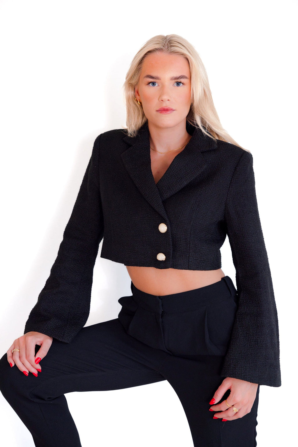 Ivorie Studio Bella Blazer - Black