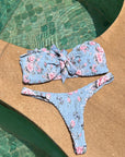 Ivorie Studio Bikini bottom FLORENCE BIKINI BOTTOM BLUE FLOWER PRINT
