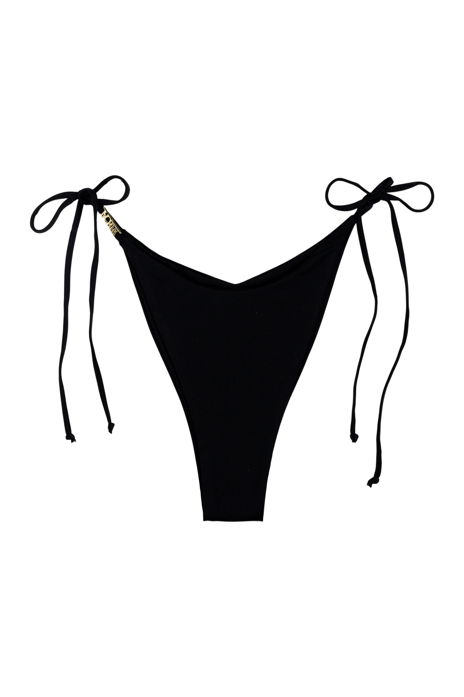 Ivorie Studio Bikini Dubai Bikini Bottom - Black Logo
