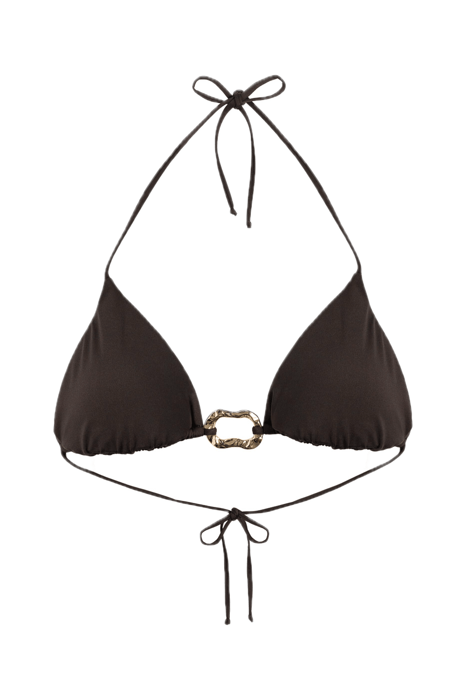 Ivorie Studio Bikini Dubai Bikini Top - Coconut Brown