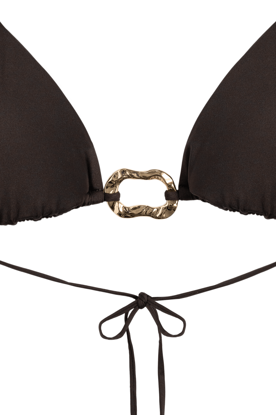 Ivorie Studio Bikini Dubai Bikini Top - Coconut Brown