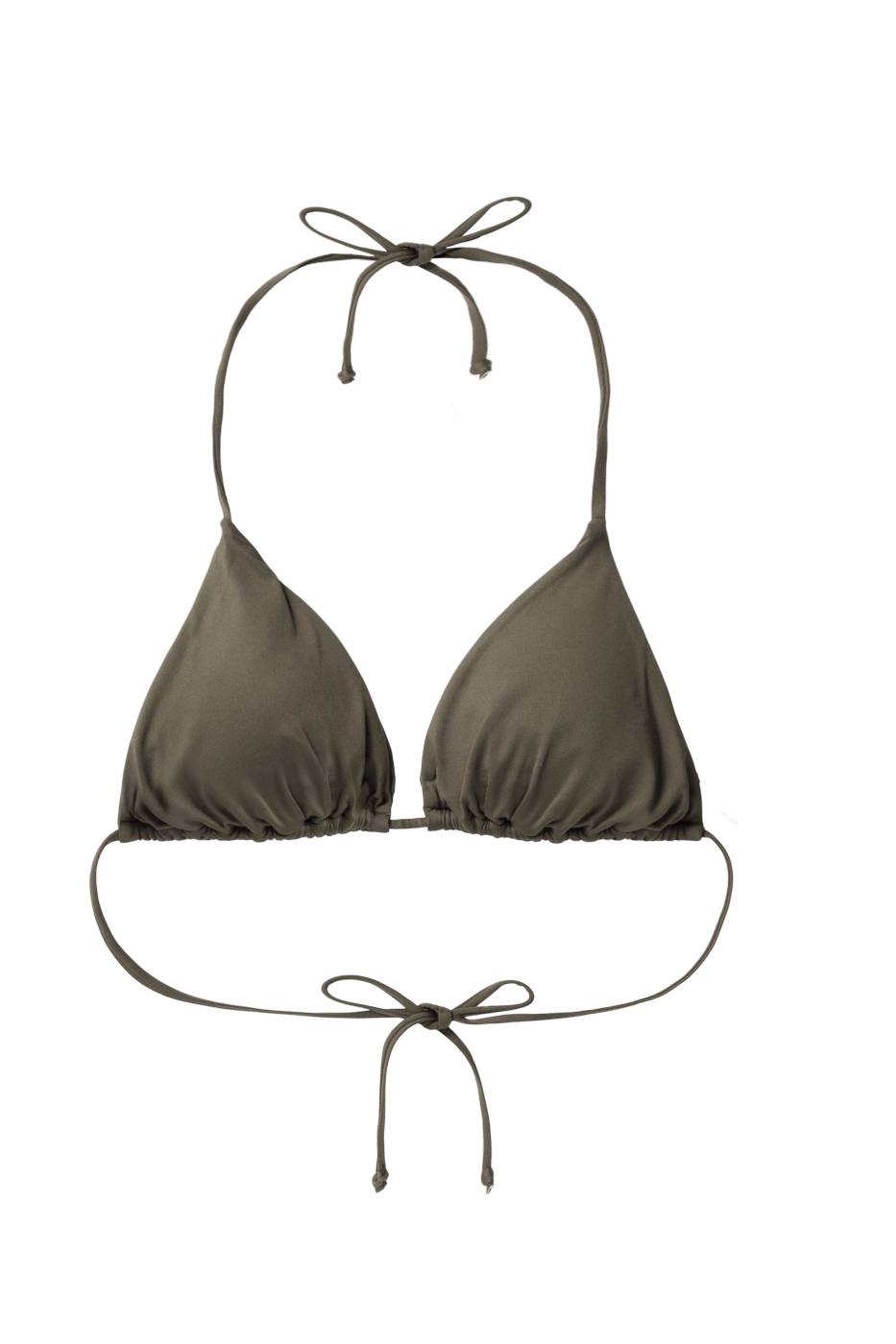 Ivorie Studio Bikini Dubai Bikini Top - Dark Pine Green