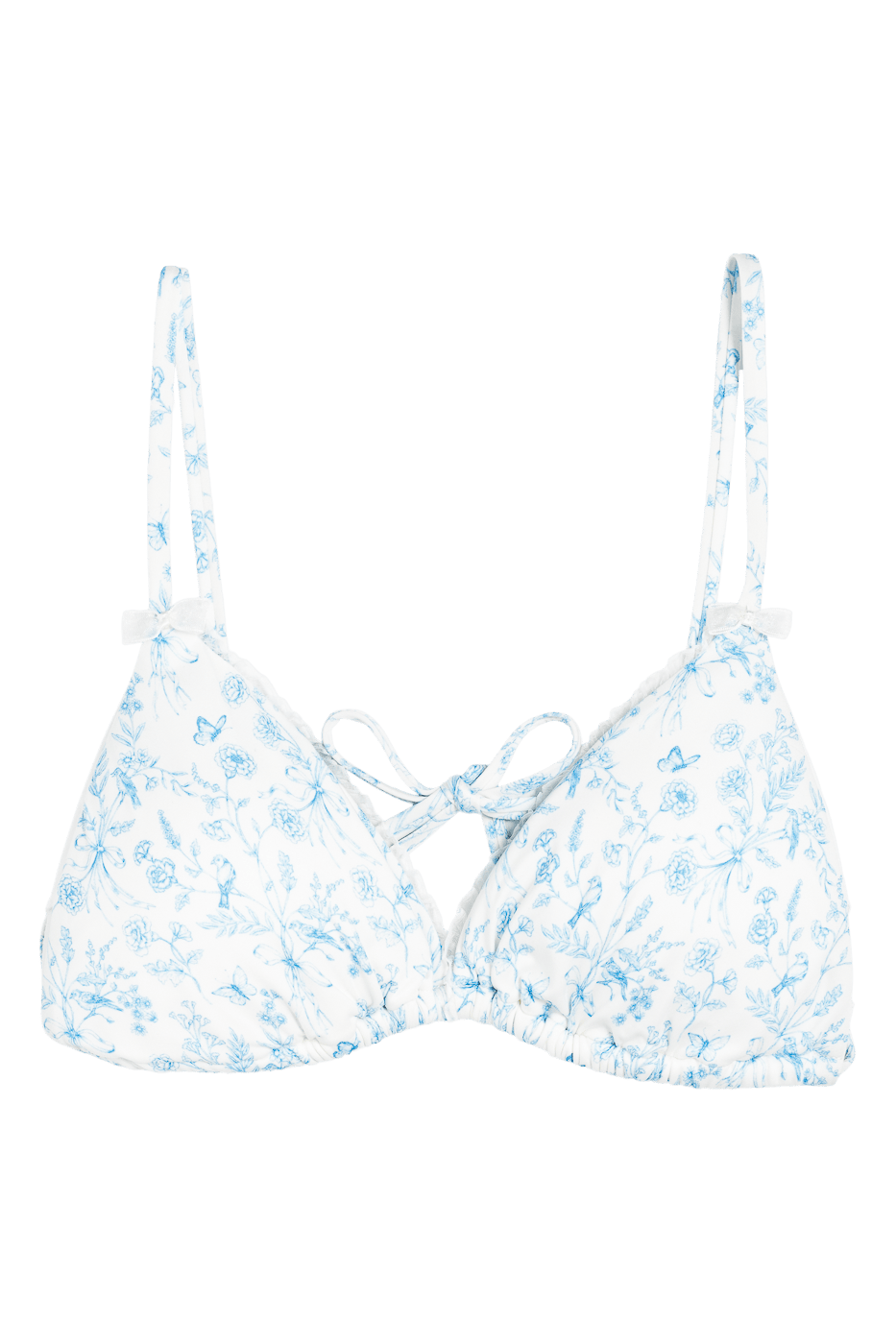Ivorie Studio Bikini Dubai Bikini Top - Porcelain Print