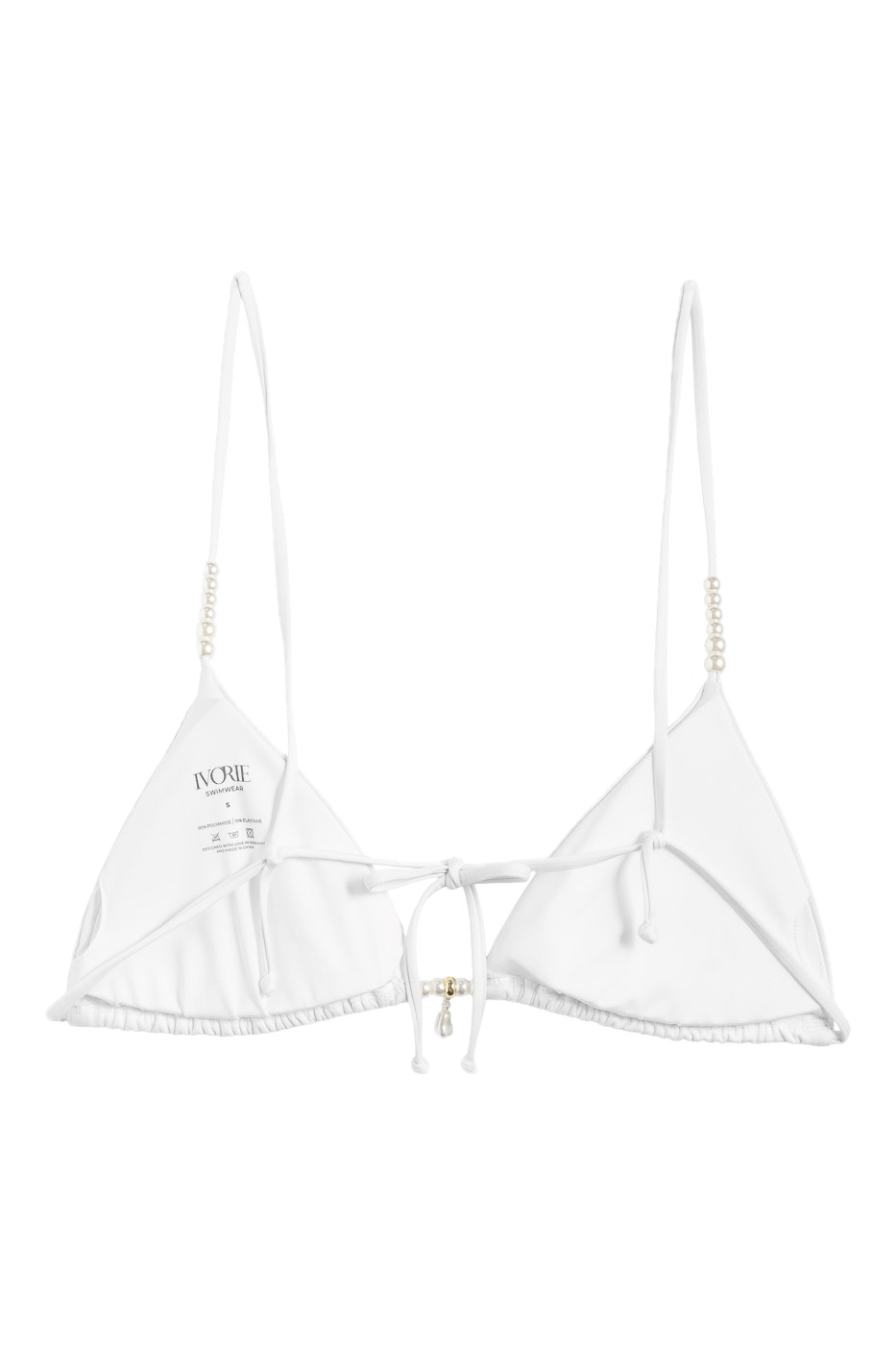 Ivorie Studio Bikini Dubai Bikini Top - Seashell White