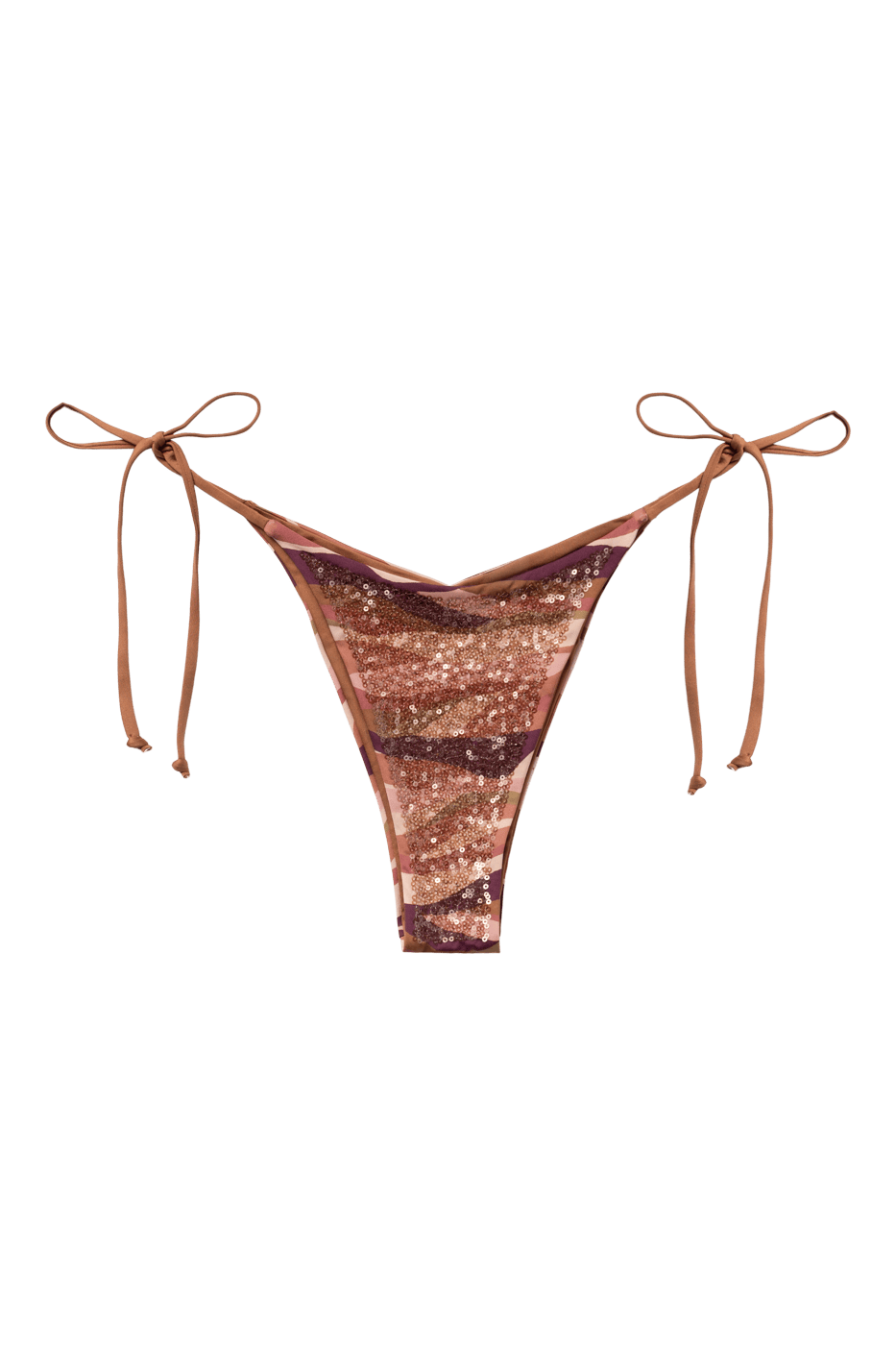 Ivorie Studio Bikini Dubai Embellished Bottom - Printed