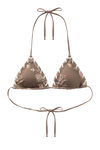 Dubai Lace-up Bikini Top - Printed