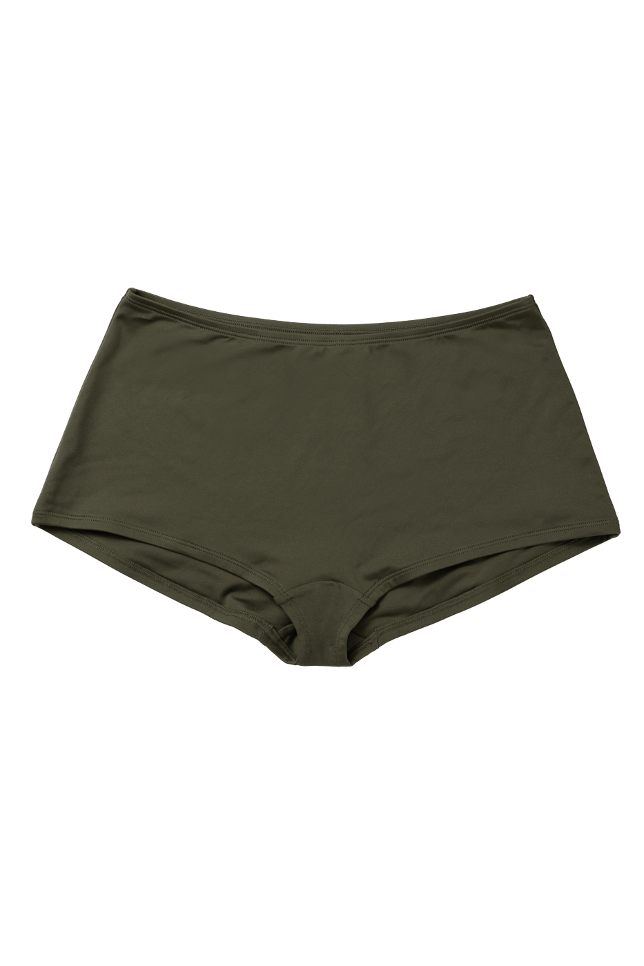 Ivorie Studio Bikini Ibiza Mini Shorts - Dark Pine Green