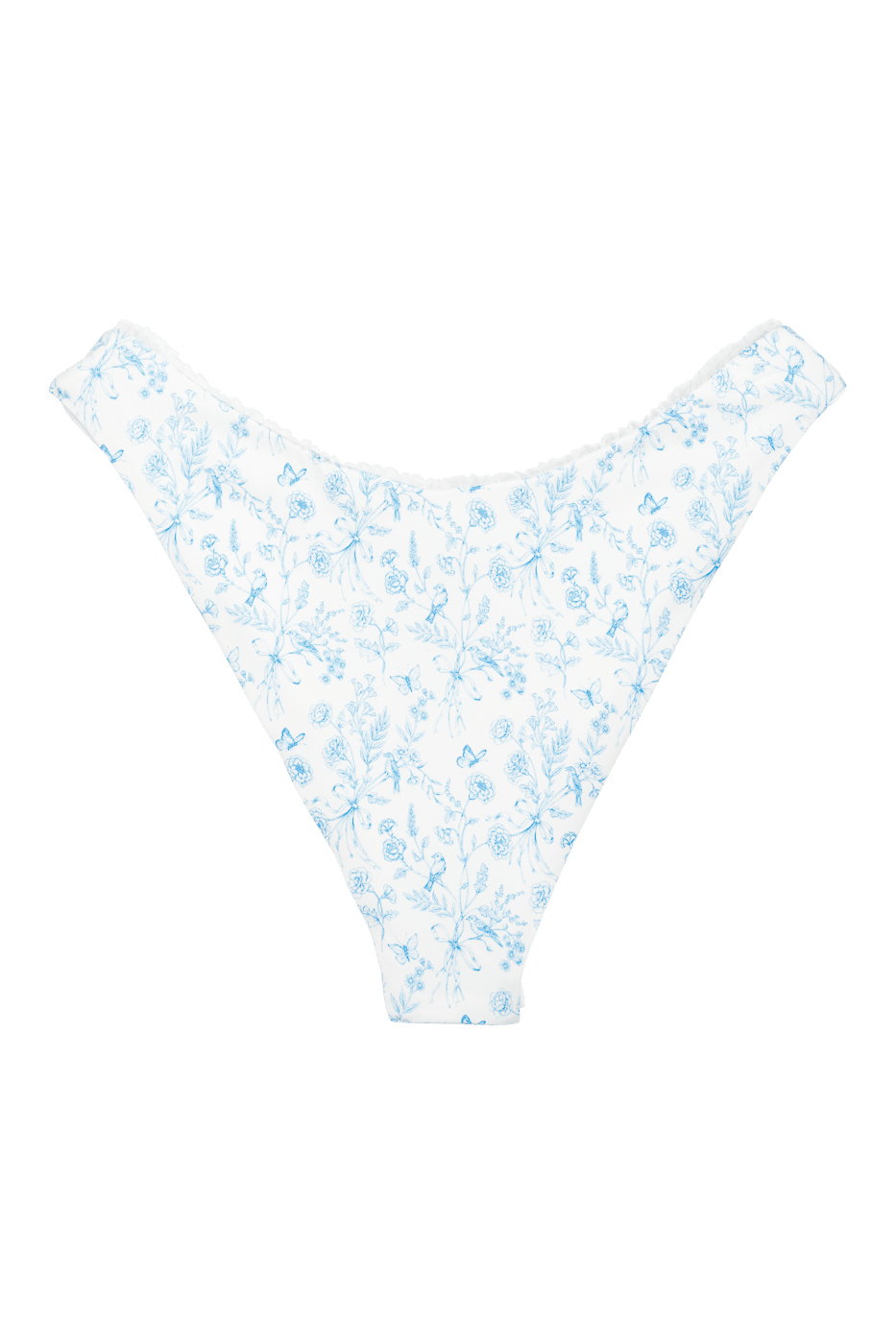 Ivorie Studio Bikini Maldives Bikini Bottom - Porcelain Print