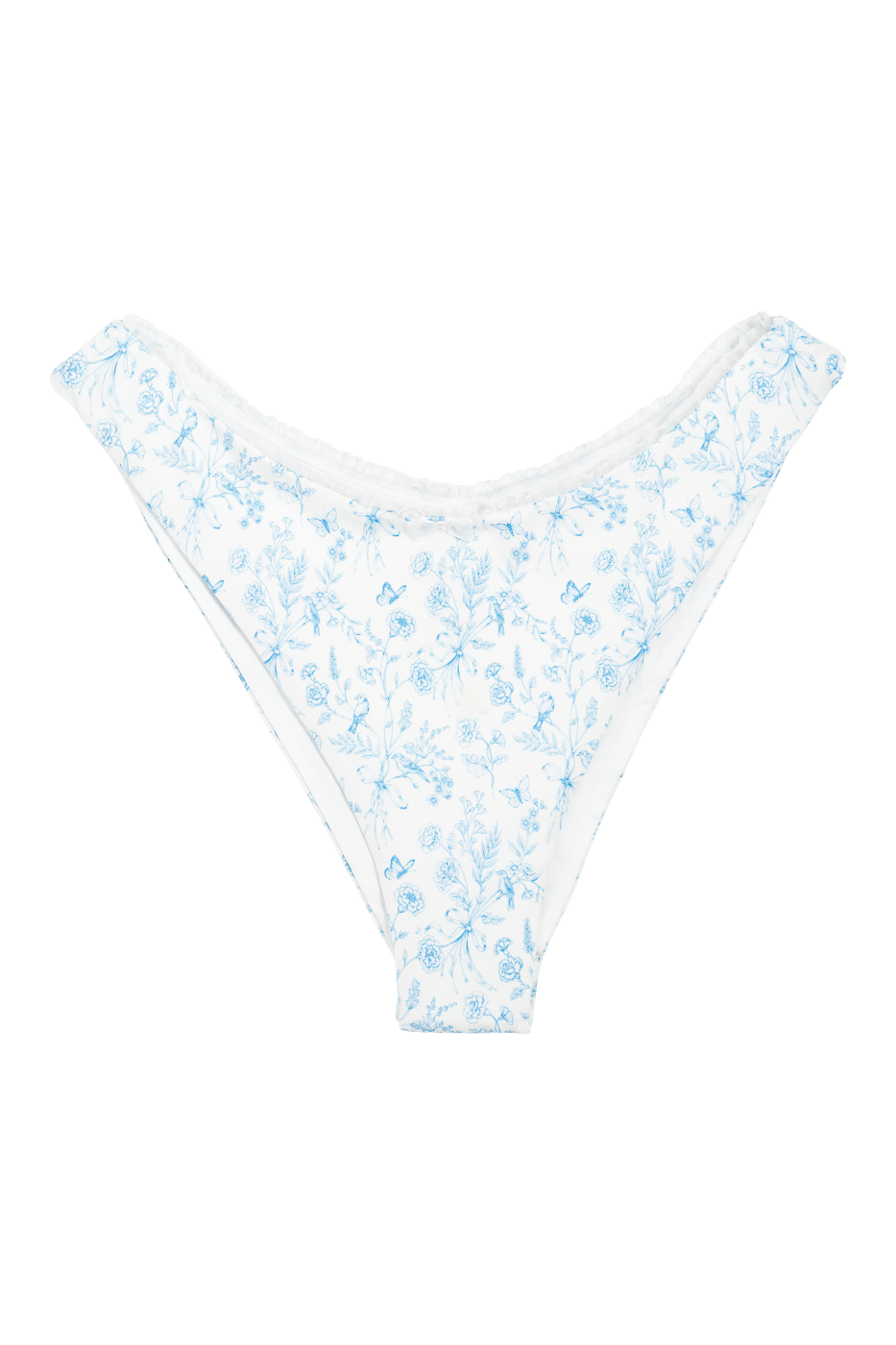 Ivorie Studio Bikini Maldives Bikini Bottom - Porcelain Print