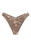 Maldives Lace-Up Bikini Bottom - Printed