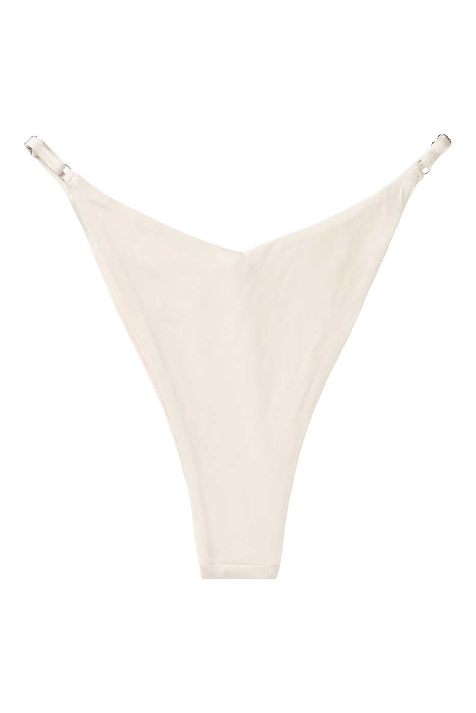 Ivorie Studio Bikini Mykonos Studs Bikini Bottom - Cream