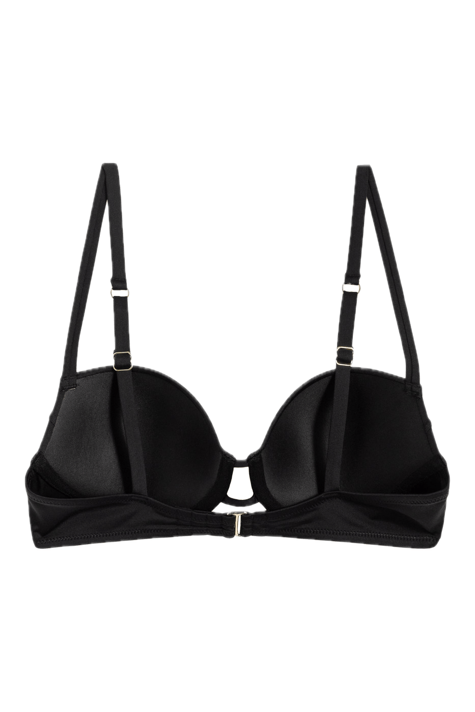 Ivorie Studio Bikini Resort Push-Up Bikini Top - Black