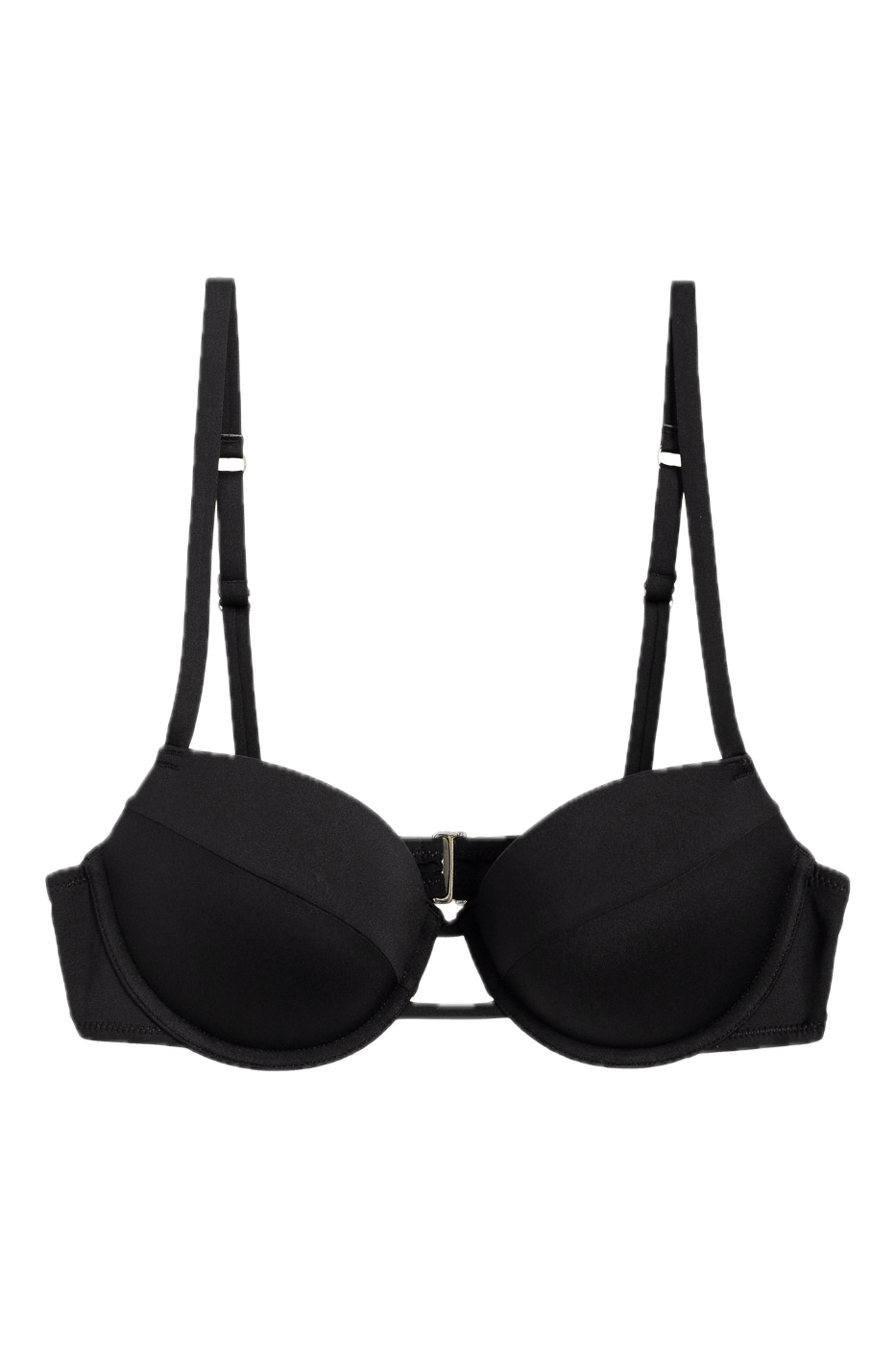 Ivorie Studio Bikini Resort Push-Up Bikini Top - Black