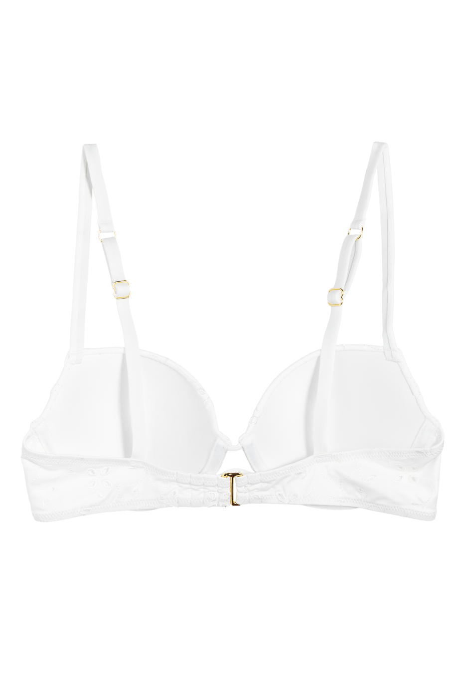 Ivorie Studio Bikini Resort Push-Up Bikini Top - White